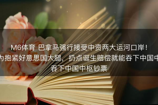 M6体育 巴拿马强行接受中资两大运河口岸！政客以为抱紧好意思国大腿，扔点诞生赔偿就能吞下中国中枢钞票